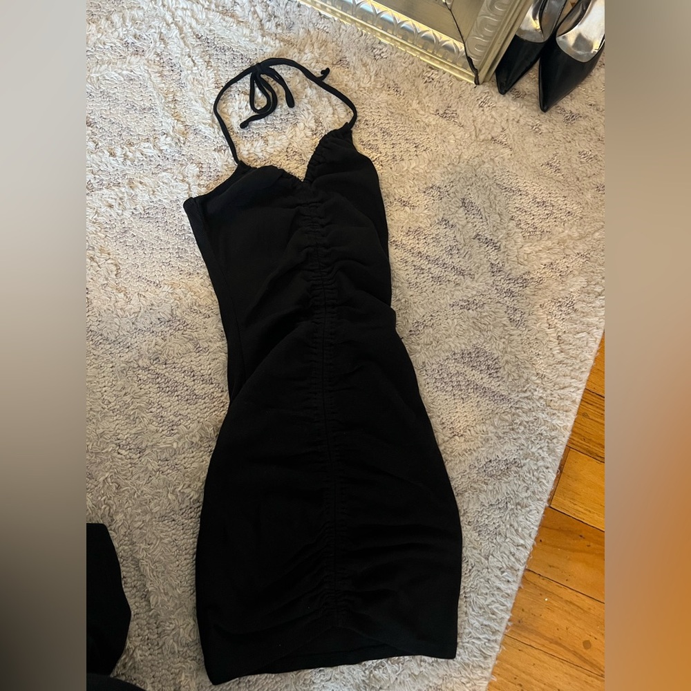 black summer dress